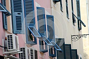 Corsican houses and buildings