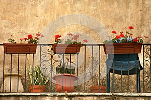 Corsican houses and buildings