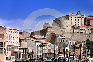 Corsican houses and buildings