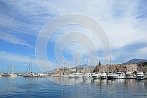 Corsican port Saint-Florent photo