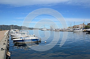 Corsican port Saint-Florent photo