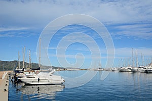 Corsican port Saint-Florent photo