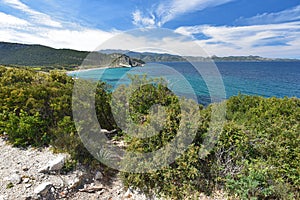 Corsican shore