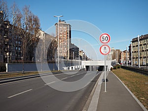 Corso Inghilterra subway in Turin