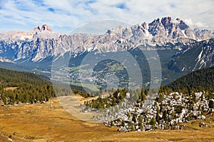 Cortina d Ampezzo and Gruppo del Cristallo