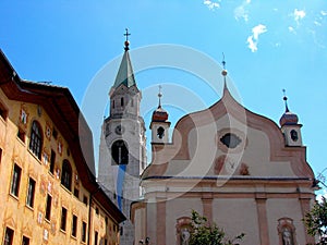 Cortina d`Ampezzo has a thousand year old history and a long tradition as a tourist destination: Dolomites mountains.