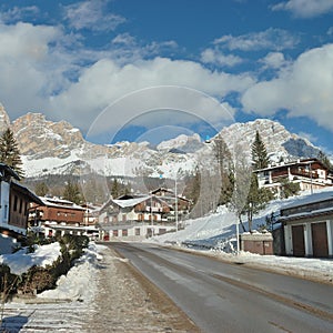 Cortina town