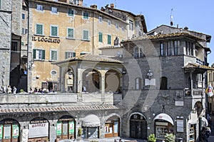 Cortona, arezzo, tuscany, italy, europe, palace of the captain of the people