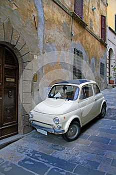 Cortona, Italy, Compact car