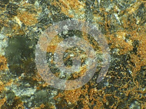 Corundum in a macro shot