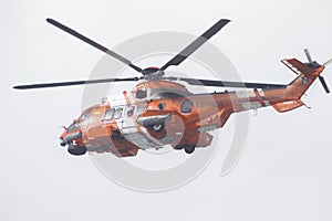 CoruÃÂ±a-Spain.Eurocopter EC225 Super Puma