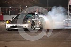 Corvette car drift