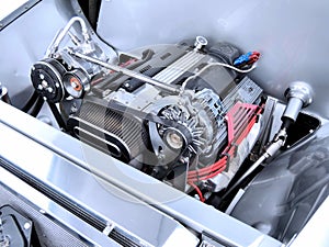 Corvette Engine In 1951 Chevrolet Bel Aire
