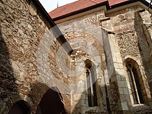 Corvin Castle 1446 is one of the seven wonders of Romania, Dracula`s Castle from Bram Stoker`s horror novel of 1897