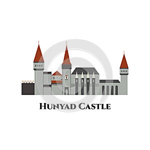 Corvin Castle, also known as Hunyadi Castle or Hunedoara Castle. A Gothic-Renaissance castle in Hunedoara, Romania. The castle has