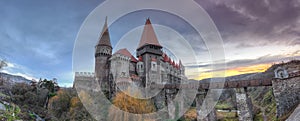 Corvin Castle from Hunedoara, Romania