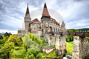 Corvin Castle, Hunedoara, Romania photo