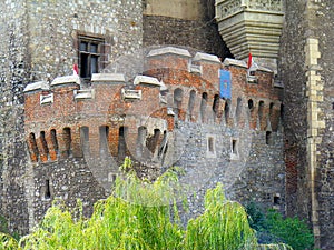 Corvin castle hunedoara transylvania huniazilor balcony