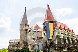 Corvin Castle,or Hunyad Castle is a gothic castle located in Transylvania, Romania