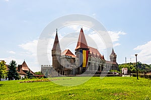 Corvin Castle,or Hunyad Castle is a gothic castle located in Transylvania, Romania