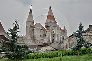 Corvin Castle or Hunyadi Castle or original Vajdahunyad Castle