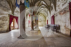 Corvin`s Hunyadi Castle in Hunedoara, Romania