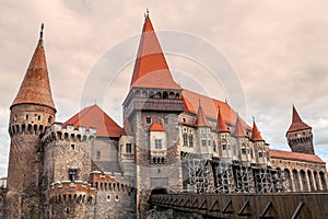 The Corvine Castle, Hunyad Castle, Romania