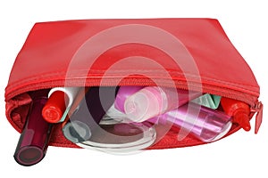 Cosmetic bag.