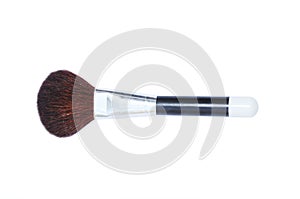 Cosmetic brush for powder isolated on white for design