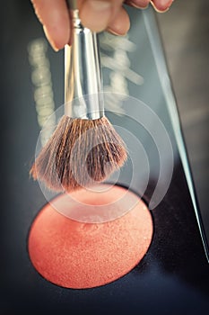 Cosmetic brushes for makeup