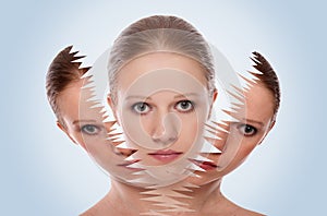 Cosmetico effetto trattamento un cura da pelle 