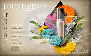 Cosmetic foundation product
