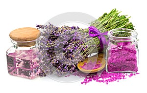 Cosmetic natural product, lavender, oil, aroma salt