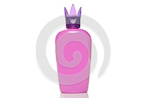 Cosmetic packaging, plastic shampoo or shower gel bottle