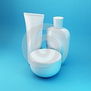 Cosmetic Products 6 - Blue