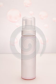 Cosmetic spray container product package