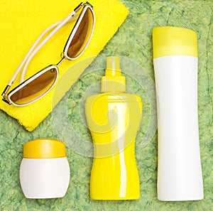 Cosmetic sunscreen products for face and body skin care