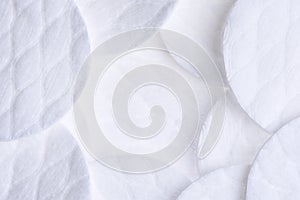 Cosmetical cotton pad disks