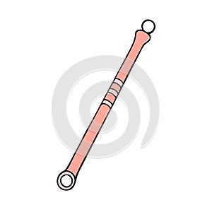 Cosmetical loop cartoon color icon photo