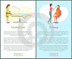 Cosmetician and Makeup Facial Cosmetic Procedures