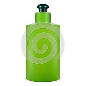 Cosmetics Bottle Green. Dish Wash Liquid Package