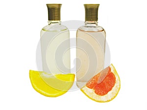Cosmetics colognes with citrus extracts