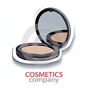 Cosmetics company. logo