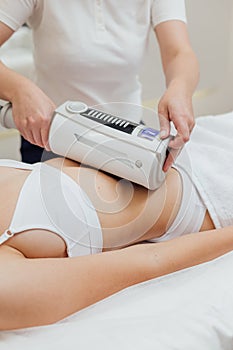 Kosmetolog terapia stroj na žena 