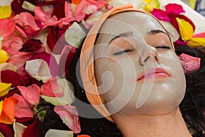Cosmetology spa facial