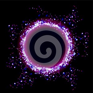 Cosmic abstract background