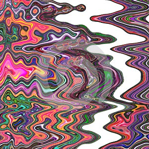 Cosmic abstract wallpaper. Magic water.