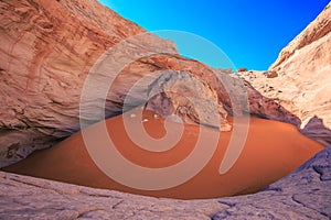 Cosmic Ashtray, Unique Formation in Grand Staircase Escalante, Escalante, Utah