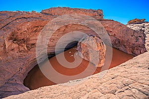 Cosmic Ashtray, Unique Formation in Grand Staircase Escalante, Escalante, Utah