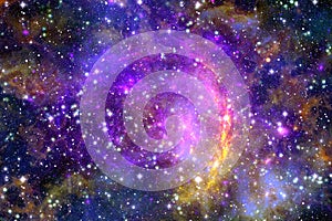 Cosmic astral background photo